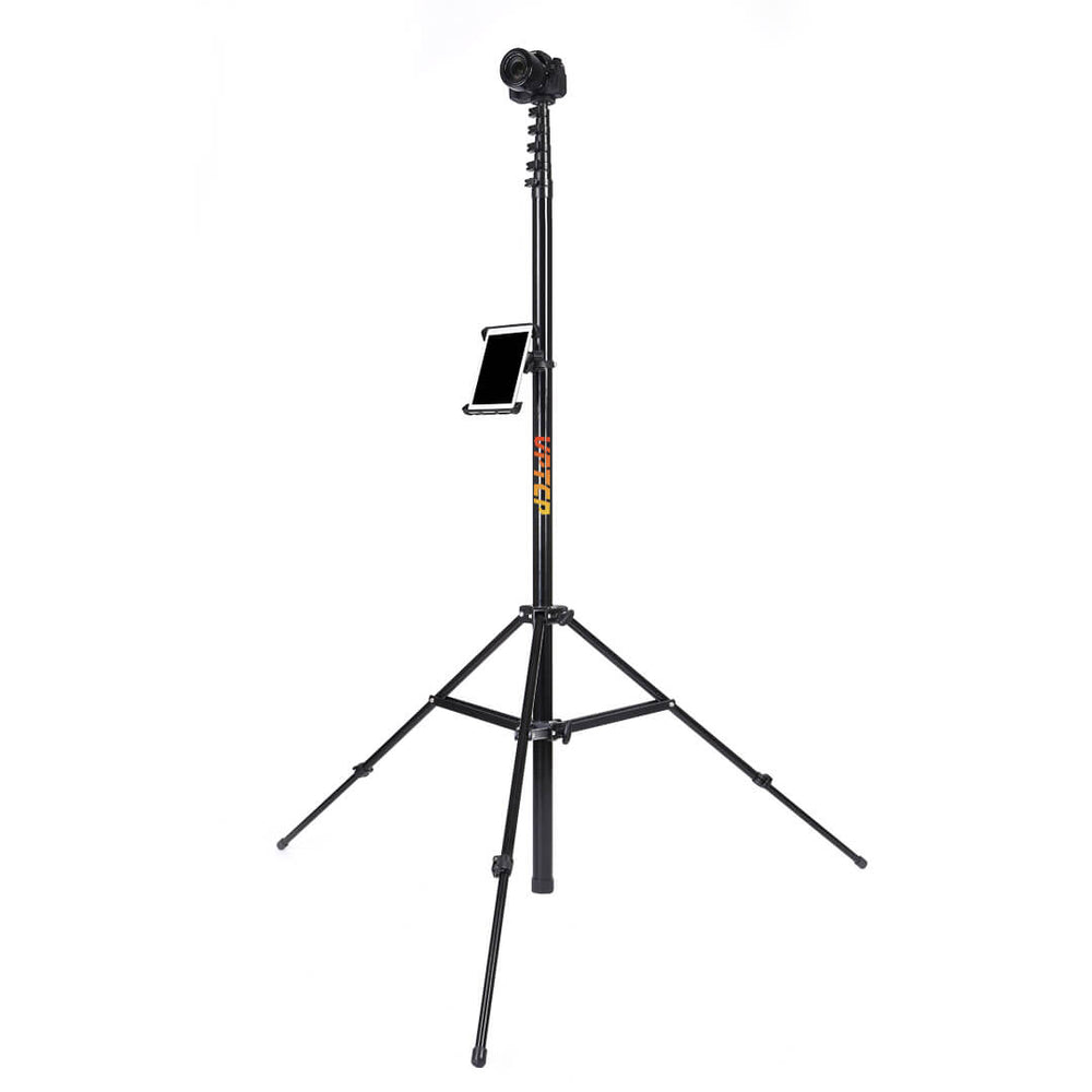 6M CE Camera Mast Aerial Photography 20FT Telescopic Camera Pole Endzone Camera System