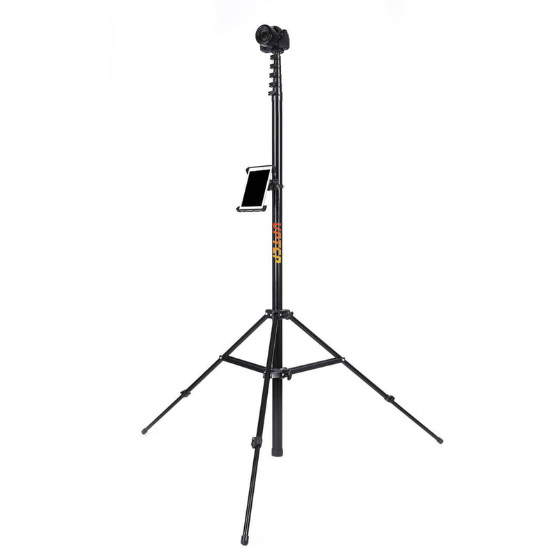 6M CE Camera Mast Aerial Photography 20FT Telescopic Camera Pole Endzone Camera System